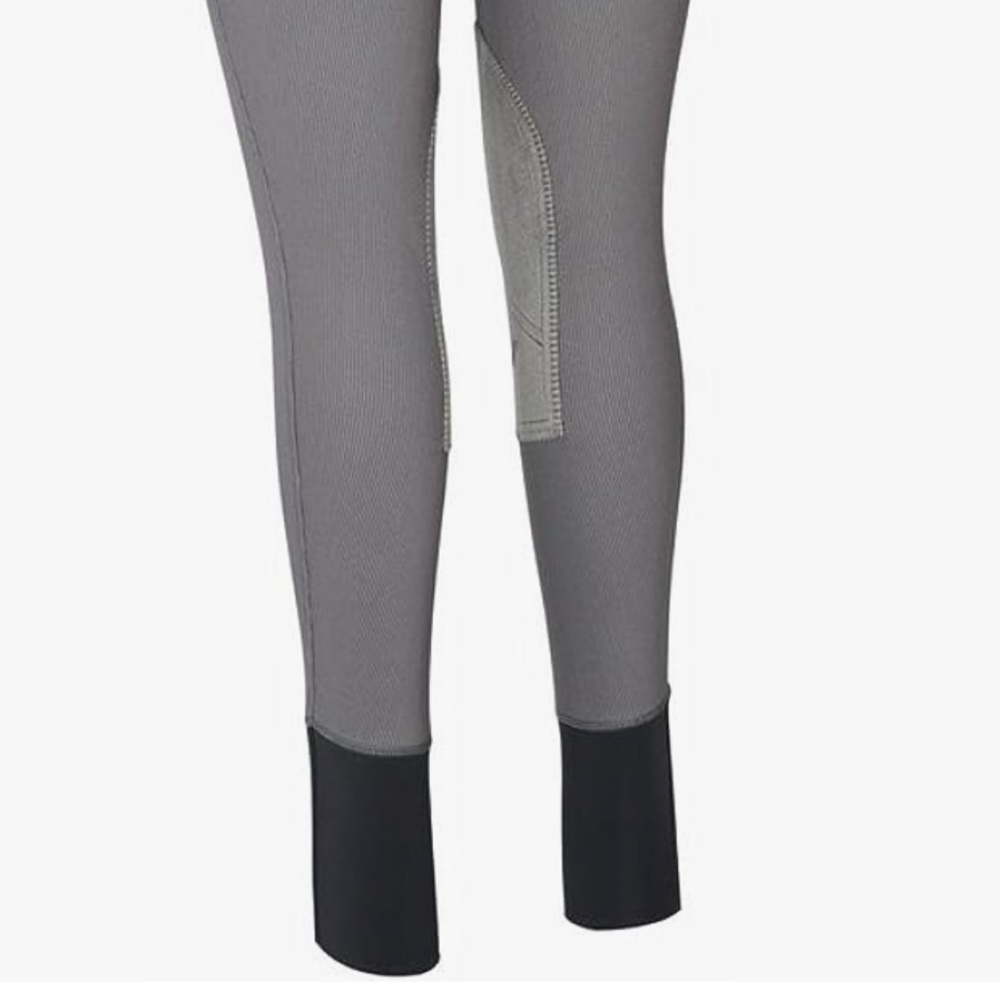 Tuff Riders Equestrian Breeches Ribbed Riding Pants - 28 NEW - Picture 9 of 14